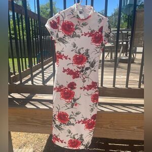 Shein floral dress 